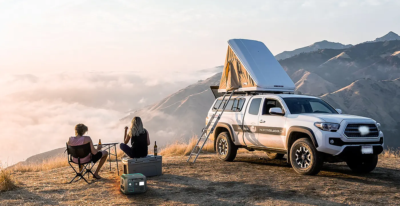Le merveilleux voyage de la vie et du voyage en camping-car : Les blocs d'alimentation portables Alpha800 illuminent l'expérience merveilleuse