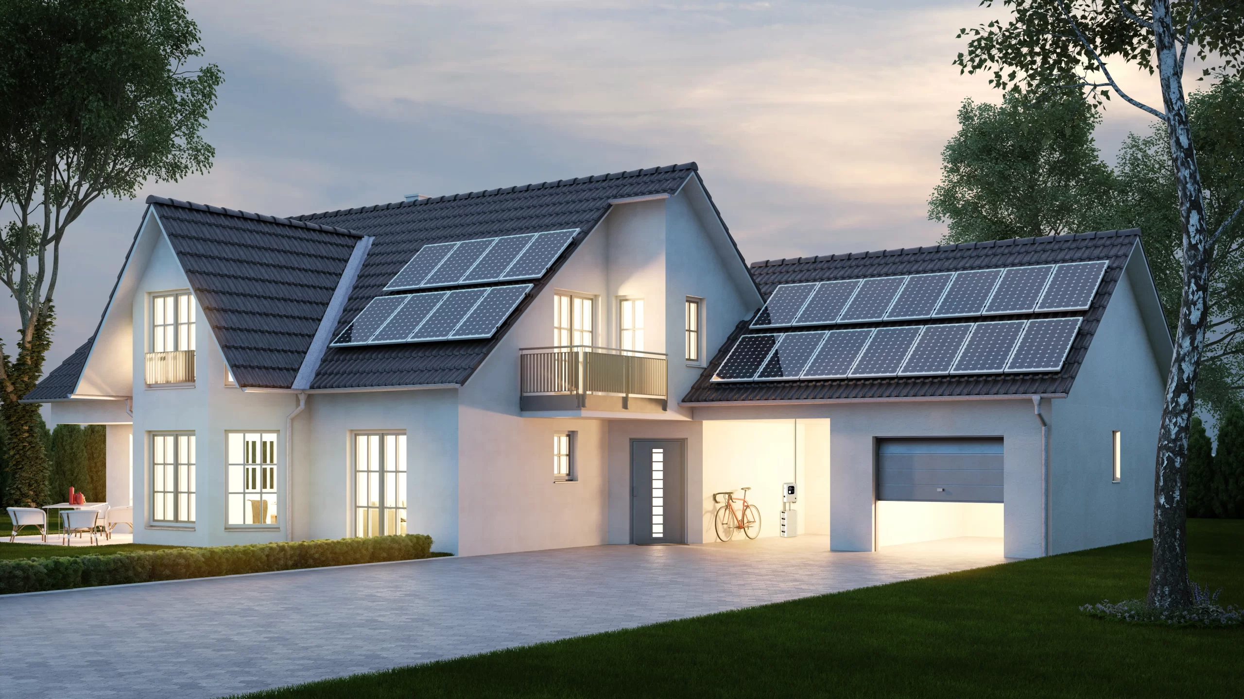 Apa yang dimaksud dengan Sistem Penyimpanan Energi Surya Rumah?
